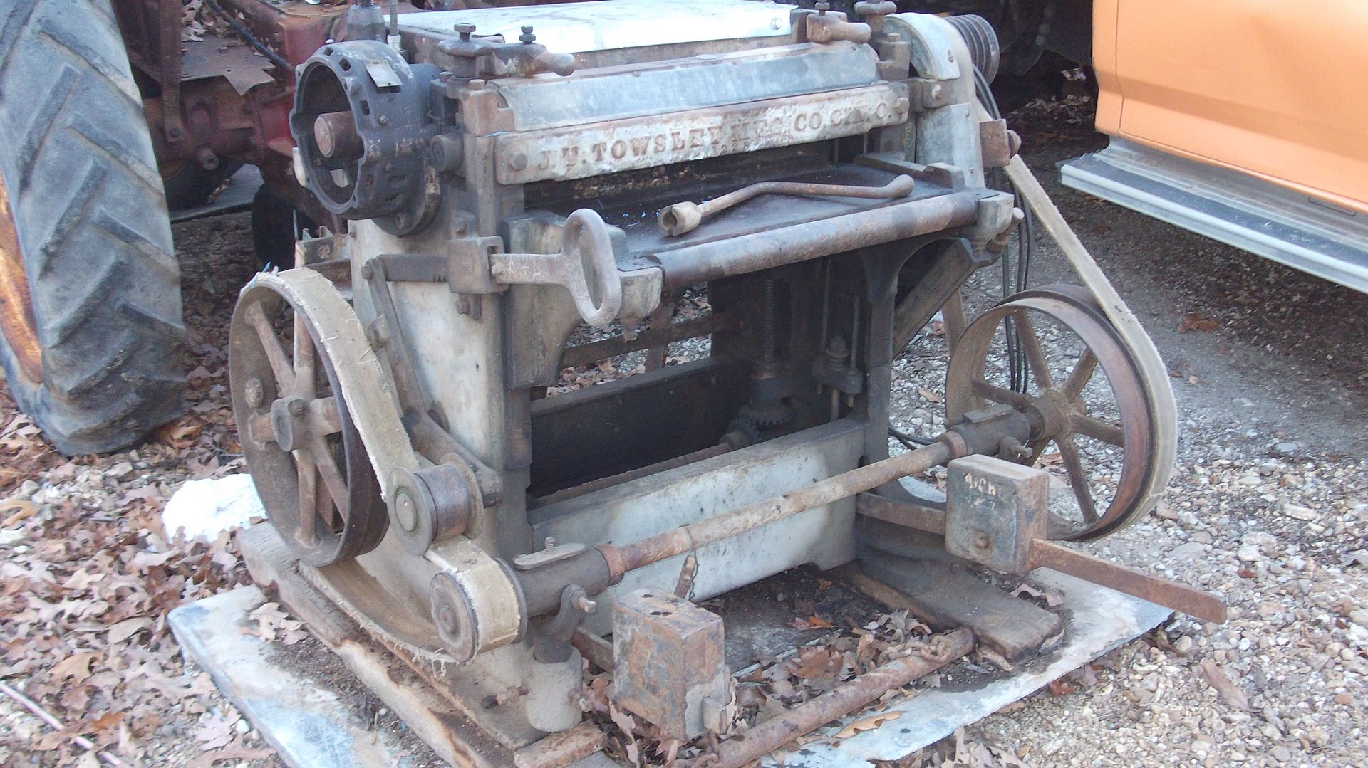 100 year old planer...almost